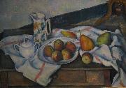 Paul Cezanne Peaches and Pears By Paul Cezanne oil painting on canvas